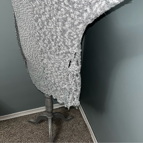 REVOLVE JOHN + JENN size small Oversized open front grey knit cozy cardigan - Picture 6 of 12